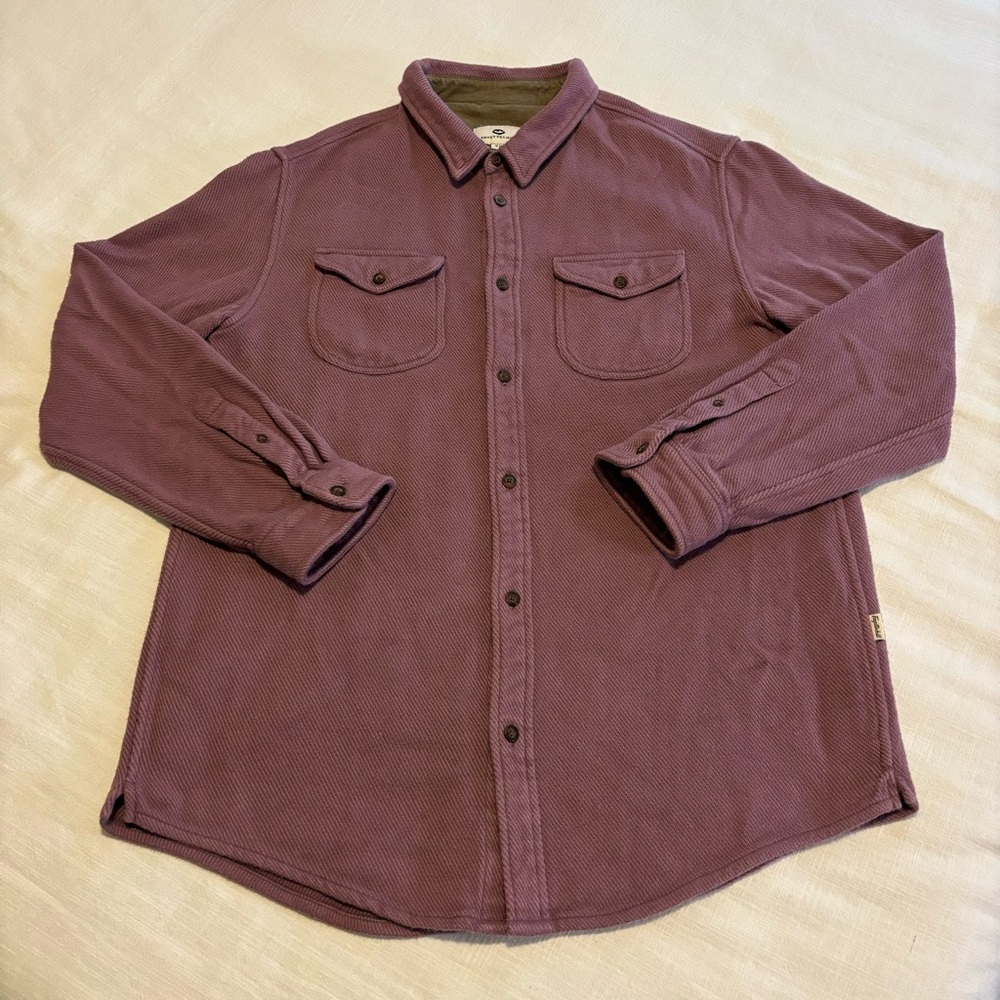 Men’s Fayettechill Orcas Flannel Long Sleeve Button Down Shirt